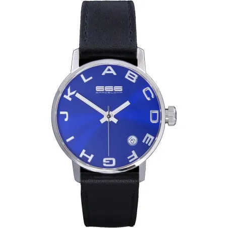 Unisex Watch 666 Barcelona 666-274 Black (Ø 35 mm)